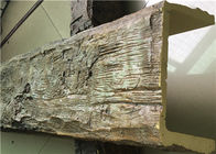 Le bois de construction artificiel de Faux rayonne le grain en bois pour la décoration de plafond de jardin