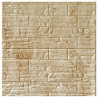 Panneaux de mur en bois de mousse de la couleur 3d, papier peint de marbre de mousse de Xpe de couleur