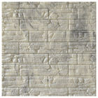 Panneaux de mur en bois de mousse de la couleur 3d, papier peint de marbre de mousse de Xpe de couleur