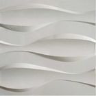 Panneau de mur hygiénique de PVC du revêtement 3D/art décoratif du mur 3D