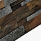 Couleur mélangée de plancher en bois naturel de mosaïque, panneaux de mur en bois modulaires de vieux bateau fournisseur