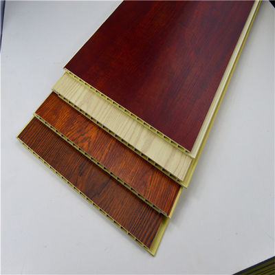 Panneau de mur intégré par bambou de WPC, panneau en bois de poudre de mélange de polychlorure de vinyle